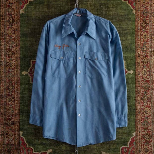 파프제이 스트라이프 셔츠 M