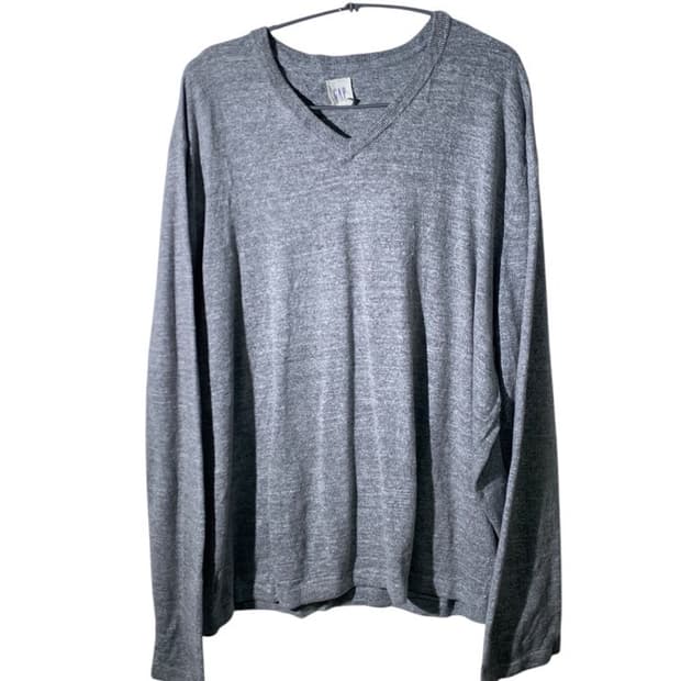 갭 코튼 린넨 니트