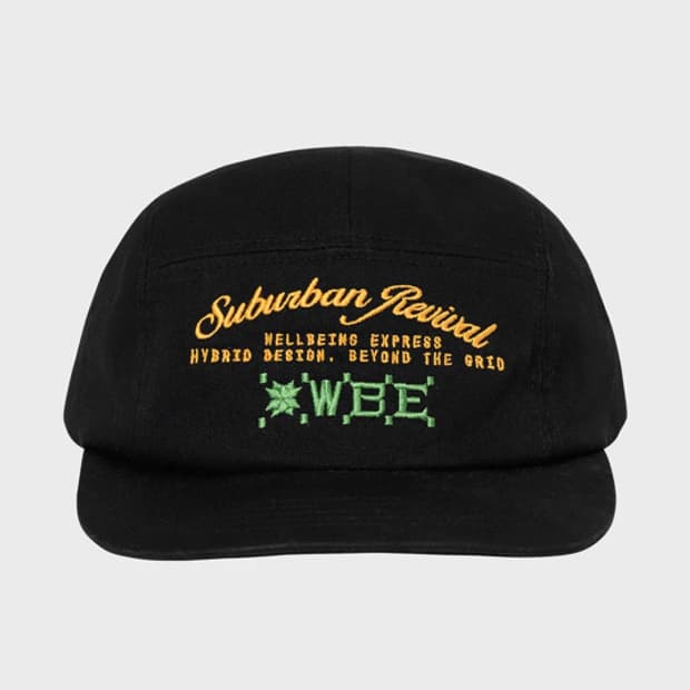 웰빙익스프레스 모자 블랙