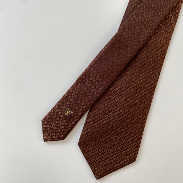 루이비통 (LOUIS VUITTON) 모노그램 정품 명품넥타이