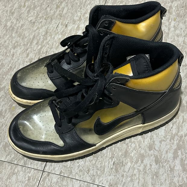 꼼데가르송x나이키 pvc 덩크 하이