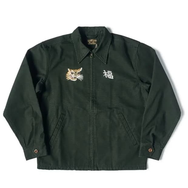 브론슨 논스탁 자수 수베니어 자켓 (새상품,XL)