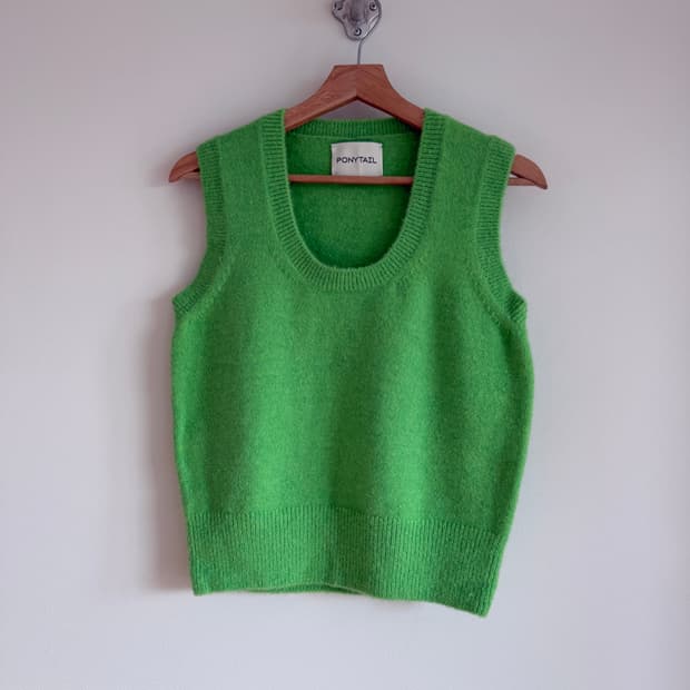 포니테일(PONYTAIL) 니트 베스트