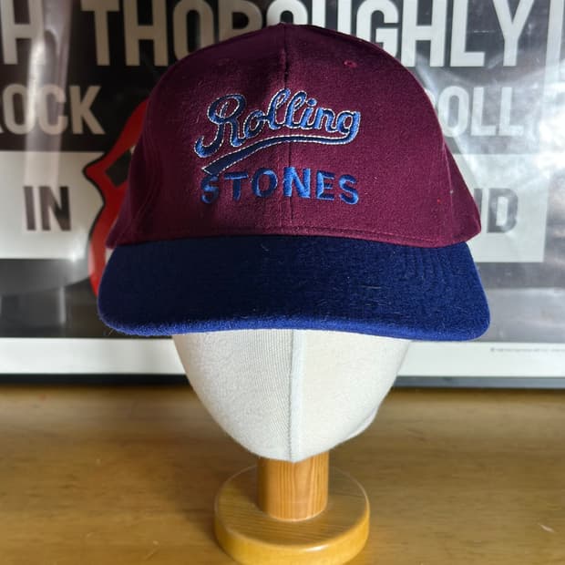 90s Rolling Stones 빈티지 롤링스톤즈 투어 울 모자