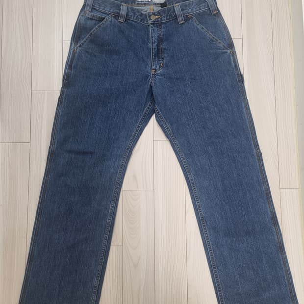 (새상품)칼하트 싱글니 데님 워크팬츠 31X30