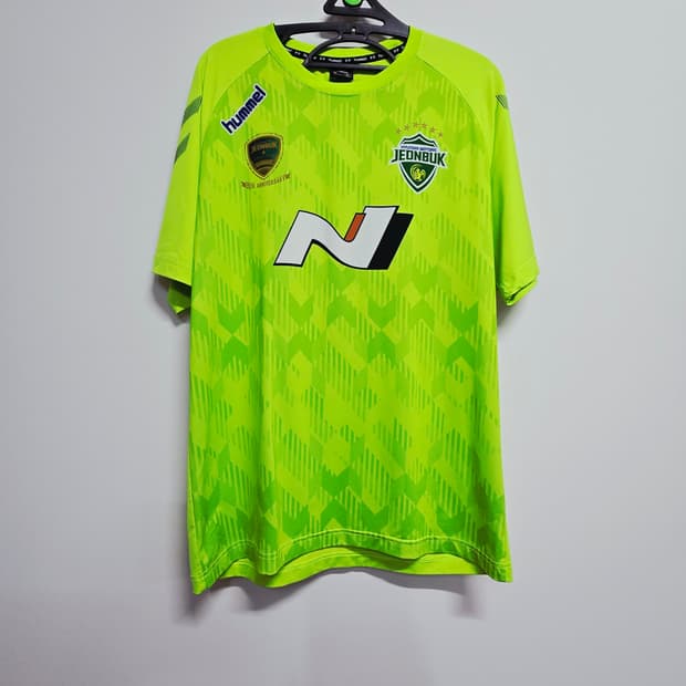 험멜 전북 현대 모터스 형광 반팔 유니폼 로페즈