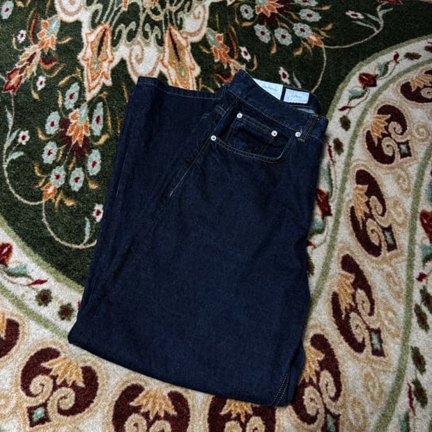 Youth 21FW wide denim pants one wash (M)