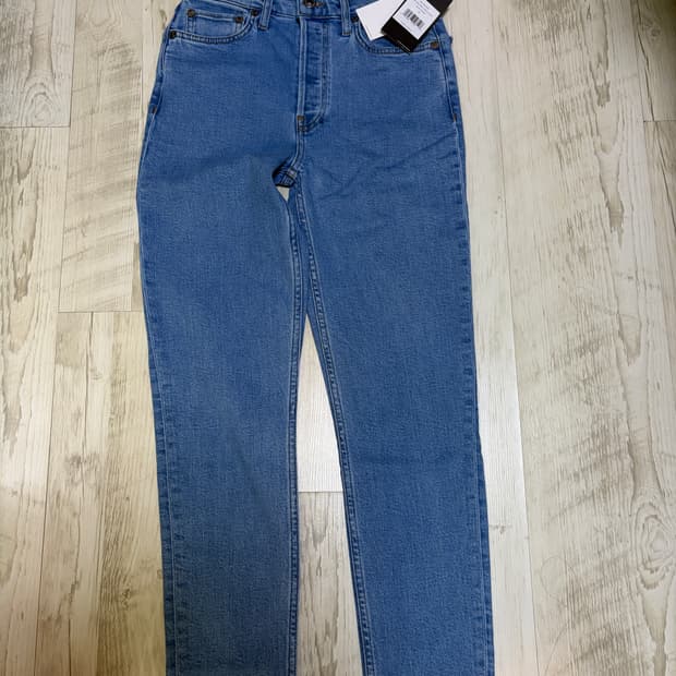 [26] RE/DONE 90s 하이라이즈 앵클 크롭 데님 새상품