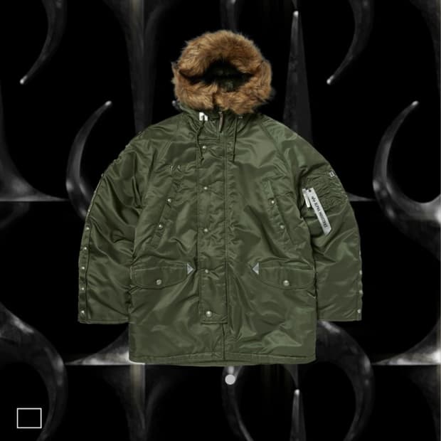 [새상품] 떠그 THUG CLUB X ALPHA N-3B PARKA 