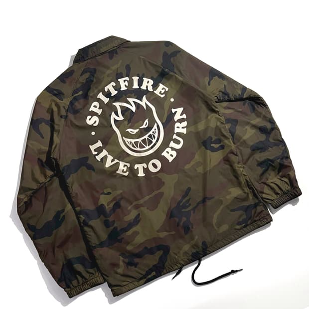 Spitfire Camo Coach Jacket