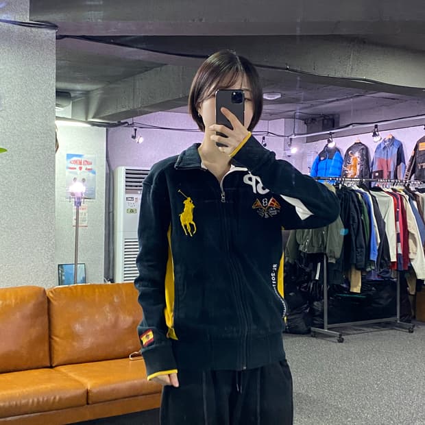 폴로랄프로렌 빅포니 스페인 레이싱 코튼 집업 B3960