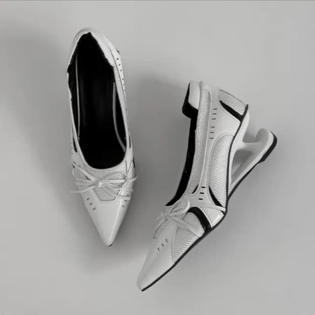 스포티 스니커즈 스틸레토 235 37사이즈