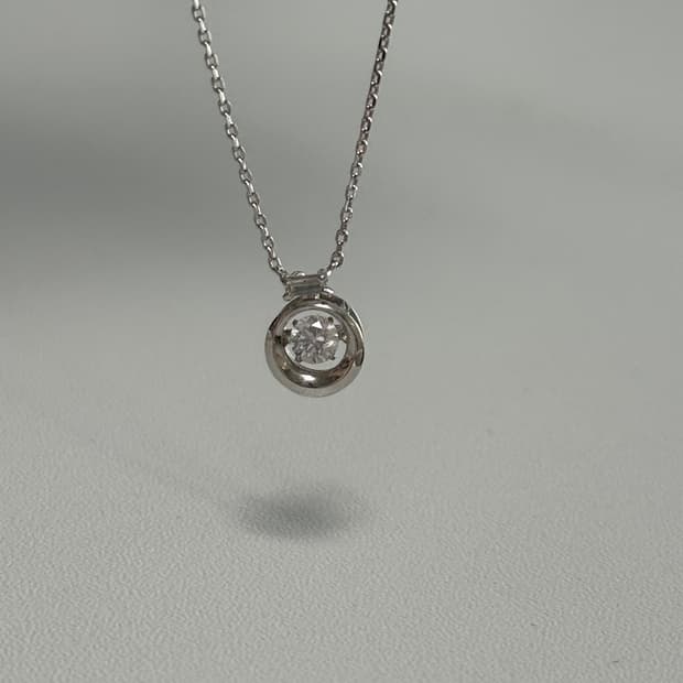 스톤헨지 댄싱스톤 실버 목걸이