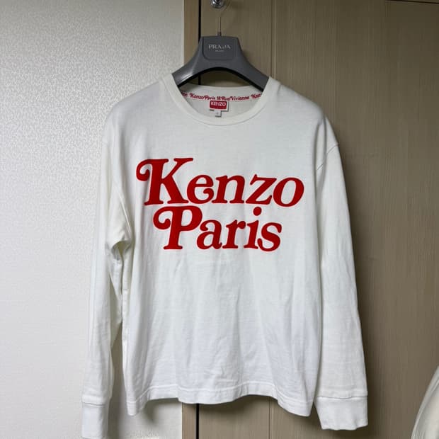 [S] 겐조 베르디 로고 오버핏 롱슬리브