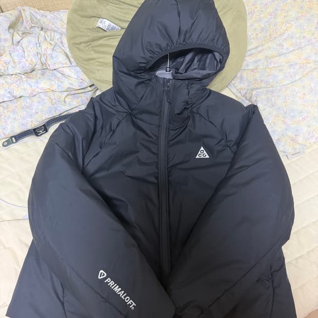 나이키 ACG 로프 드 도프 프리마로프트 써마핏 자켓 블랙 여성용xl