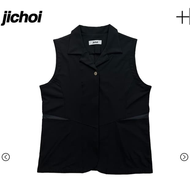 지초이 SS23 SLEEVELESS JACKET