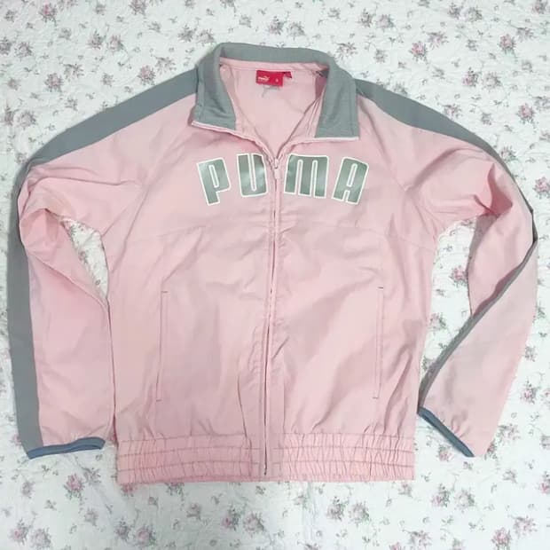 퓨마 회핑 스포티 바람막이 집업 로걀히메갸루