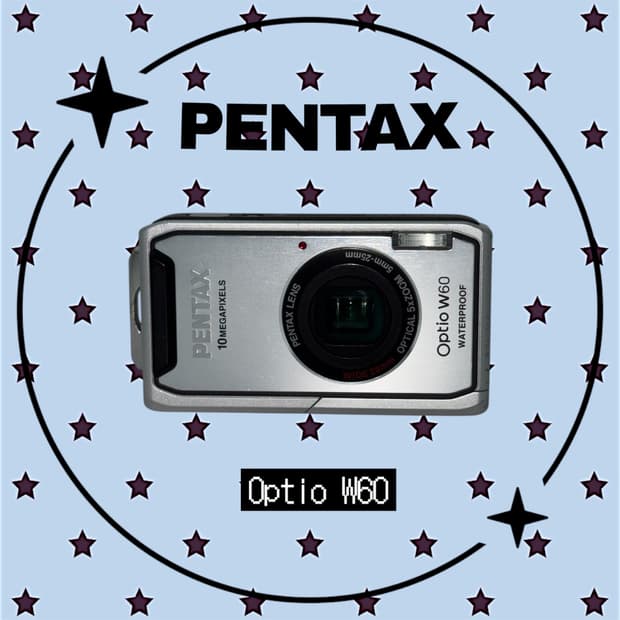 (한국어 지원✨) pentax 펜탁스 옵티오 w60 디카 디지털카메라