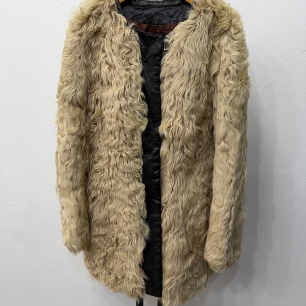 정품) LEEGA 리가 밍크 가죽자켓 F 