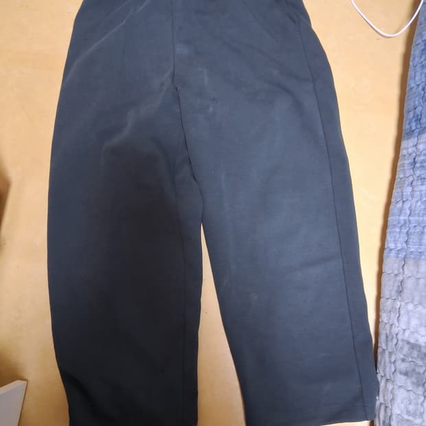 유니클로 c 스웨트 와이드 팬츠