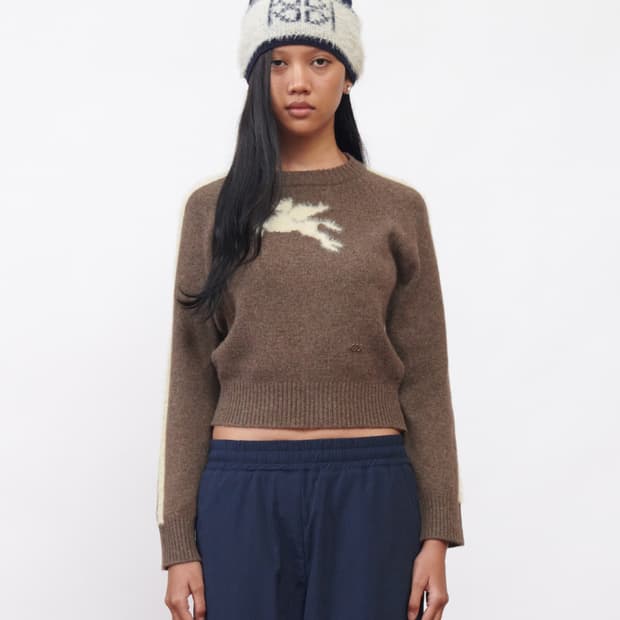 기준 kijun Pegasus Knit Pullover brown