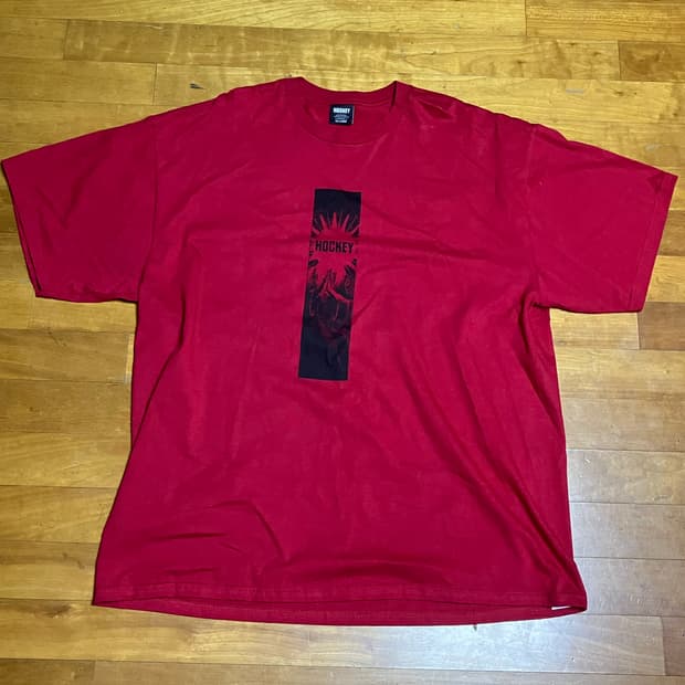 하키 prayer tee 레드 xxl