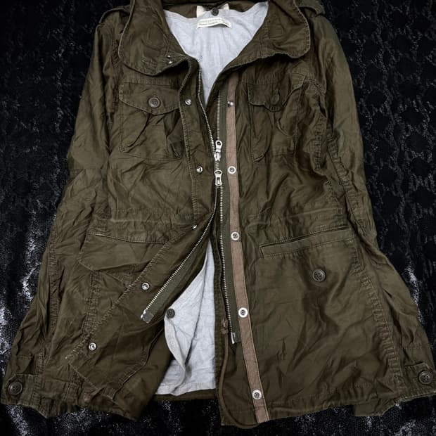  00’s Grunge Design Bono-Hoodie Multi Po