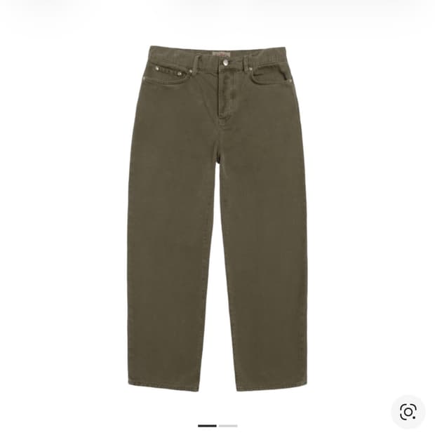 [30] 스투시 빅 올 진 올리브 드랩 데님 판매합니다