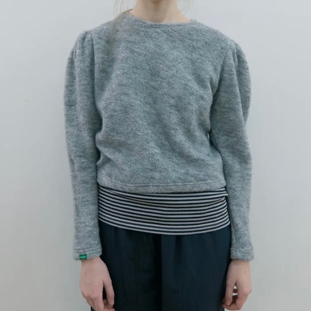 노컨텐츠 퍼프 레이어드 티