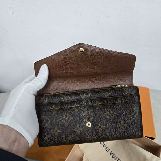 [보증서 정품] 루이비통 사라 장지갑