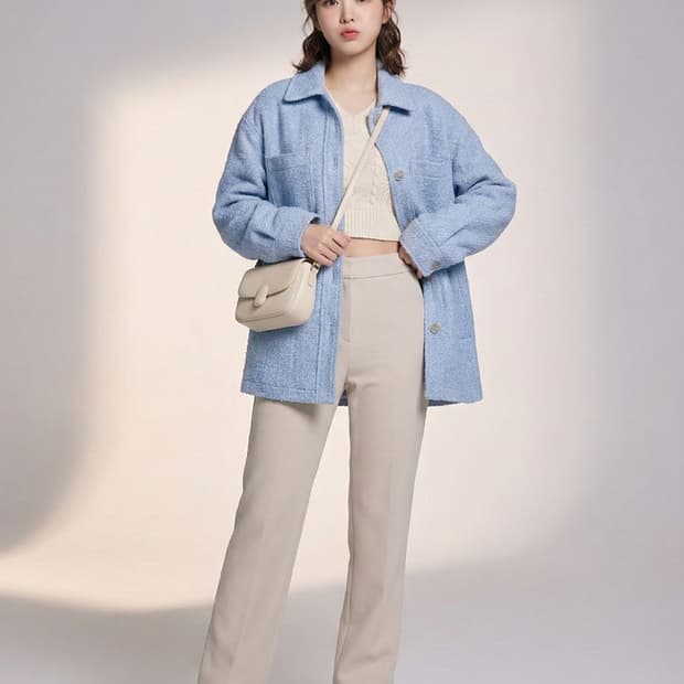 랑방컬렉션 울 블렌드 베이직 슬랙스