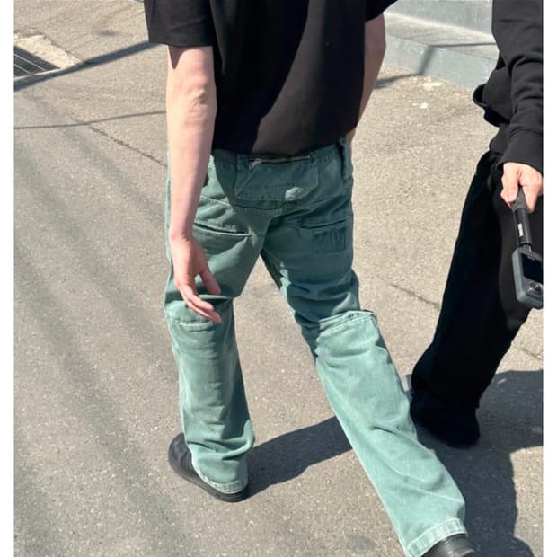  플라스틱 프로덕트 MPa BAG PANTS (EMERALD) s 해