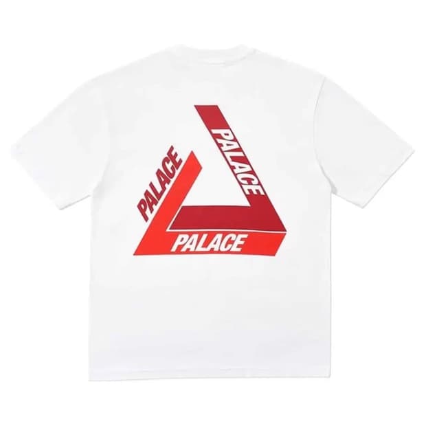 (새 상품) 팔라스 트라이섀도우 티셔츠_화이트레드