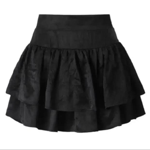 쓰리타임즈 발레리나 스커트 블랙 s