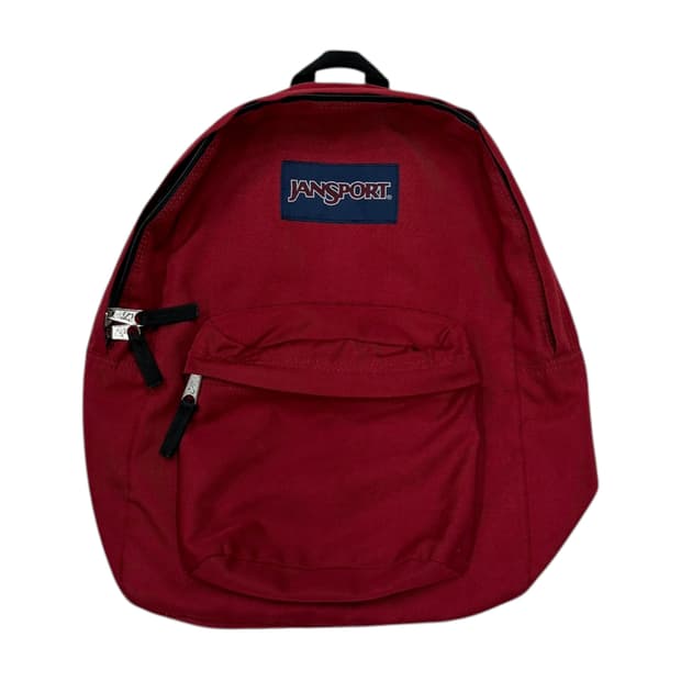 잔스포츠 빈티지 버건디 백팩 가방