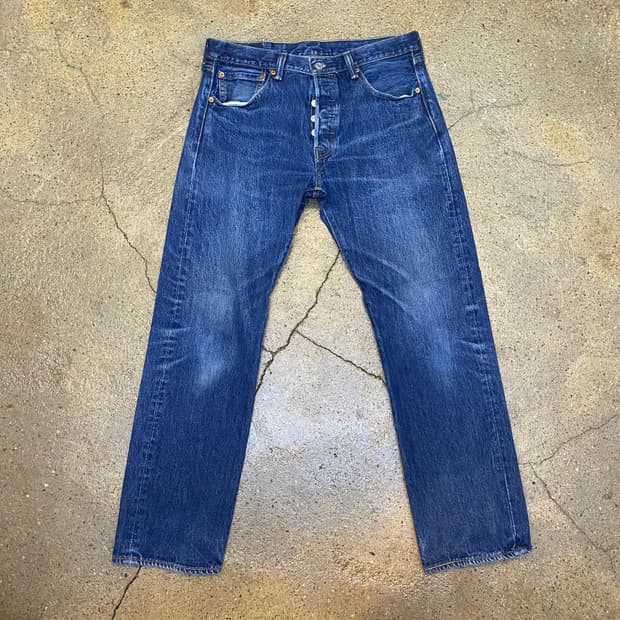 미국 빈티지 리바이스 501 청바지 