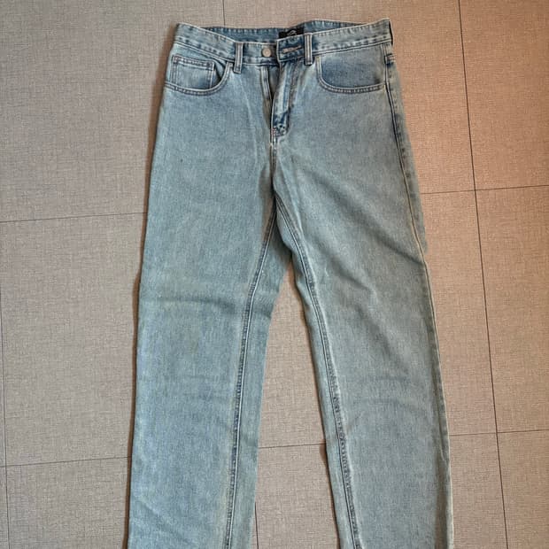 무탠다드 light indigo pants