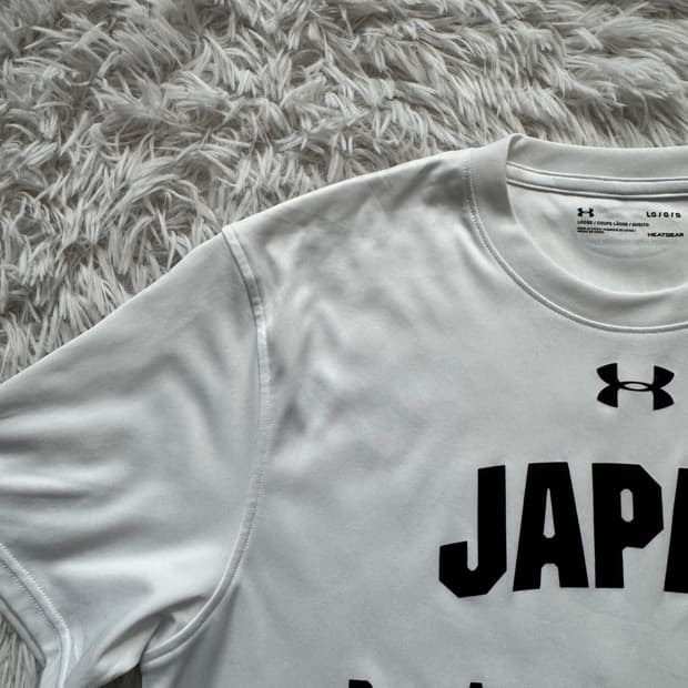 UNDER ARMOUR 일본빈티지 기능성 반팔 언더아머 반팔 L 100