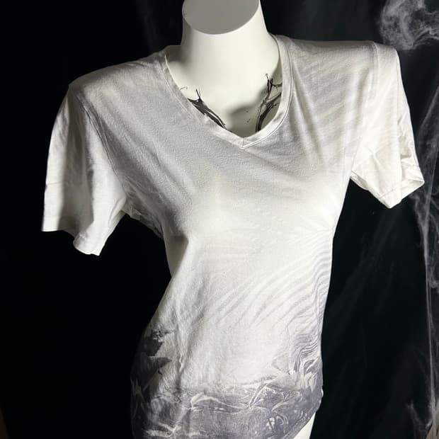 blue tornado v-kei graphic tee