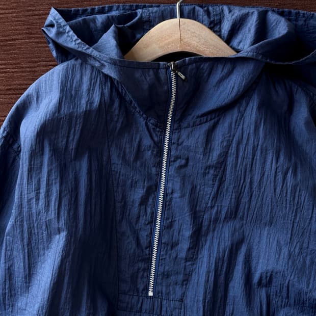 Washer nylon utility anorak parka