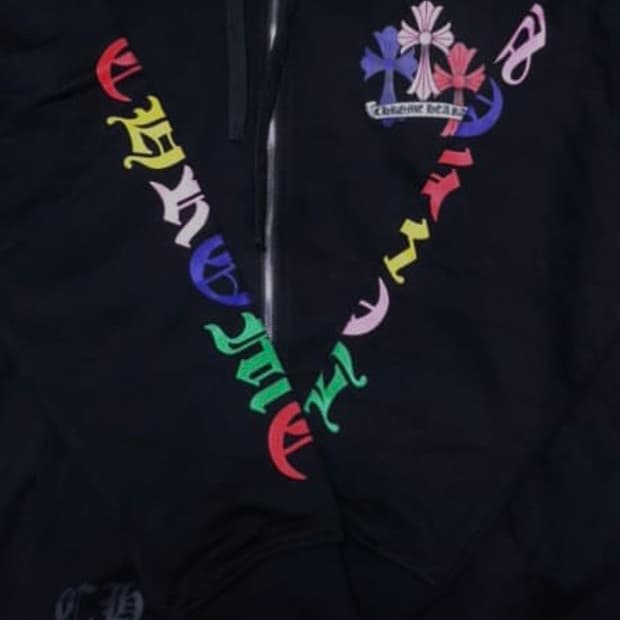 크롬하츠 멀티로고 후드집업