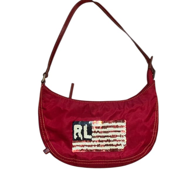 폴로 랄프로렌 성조기 y2k 미니 숄더백