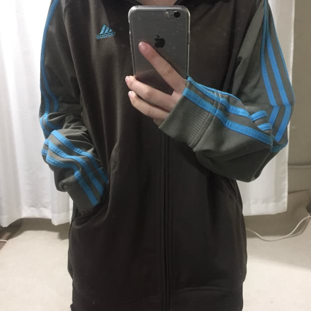 아디다스 스포티 카키 브라운 초코 민트 트랙탑 져지