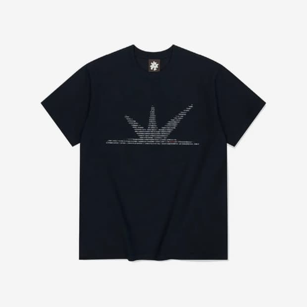 썬러브 ASCII Daybreak Tee Black (m)