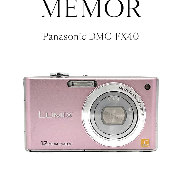  라이카렌즈✨딸기우유컬러🎀/Panasonic DMC-FX40 파나소닉