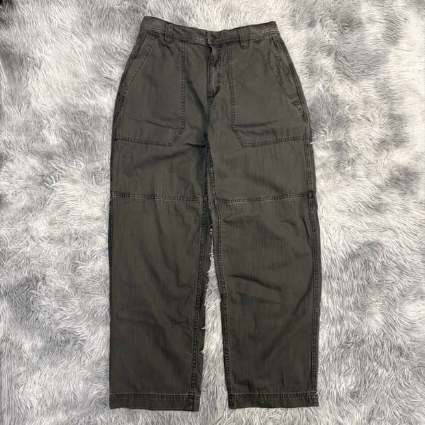 디스이즈네버댓 26ss HBT 헤링본 Washed Pant 차콜 L