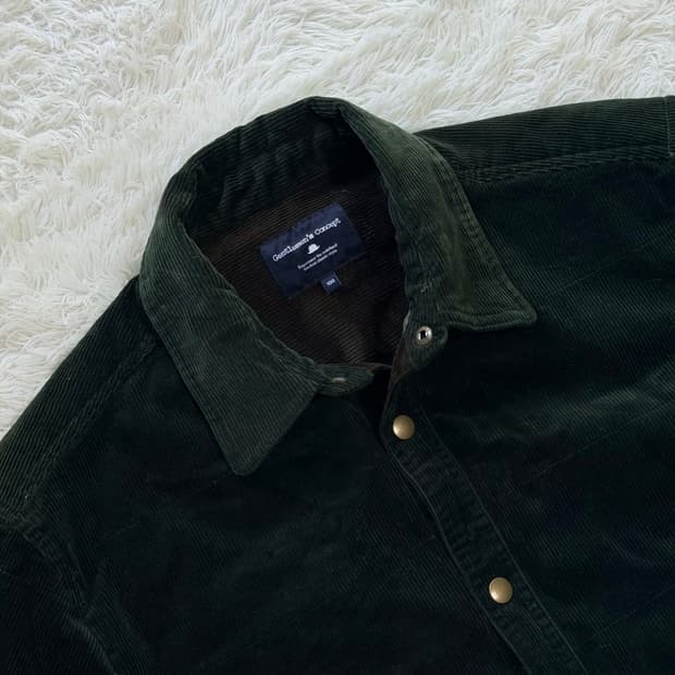 Gentlemen's Concept 코듀로이 자켓 카키 100