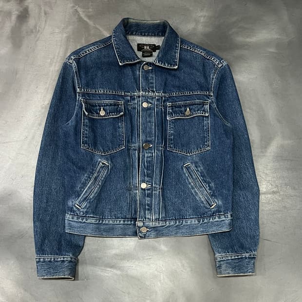  더블알엘 데님 트러커 자켓 y15733
