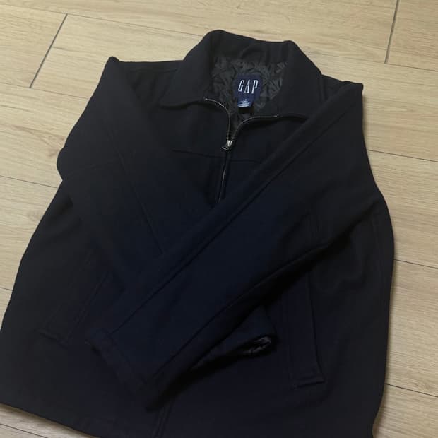 00s Gap 올드갭 울 블루종 자켓