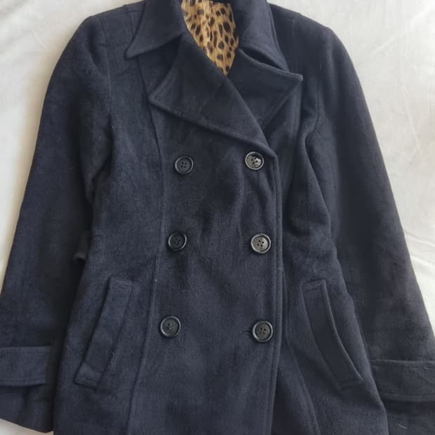 빈티지 세실맥비 갸루 블랙 코트